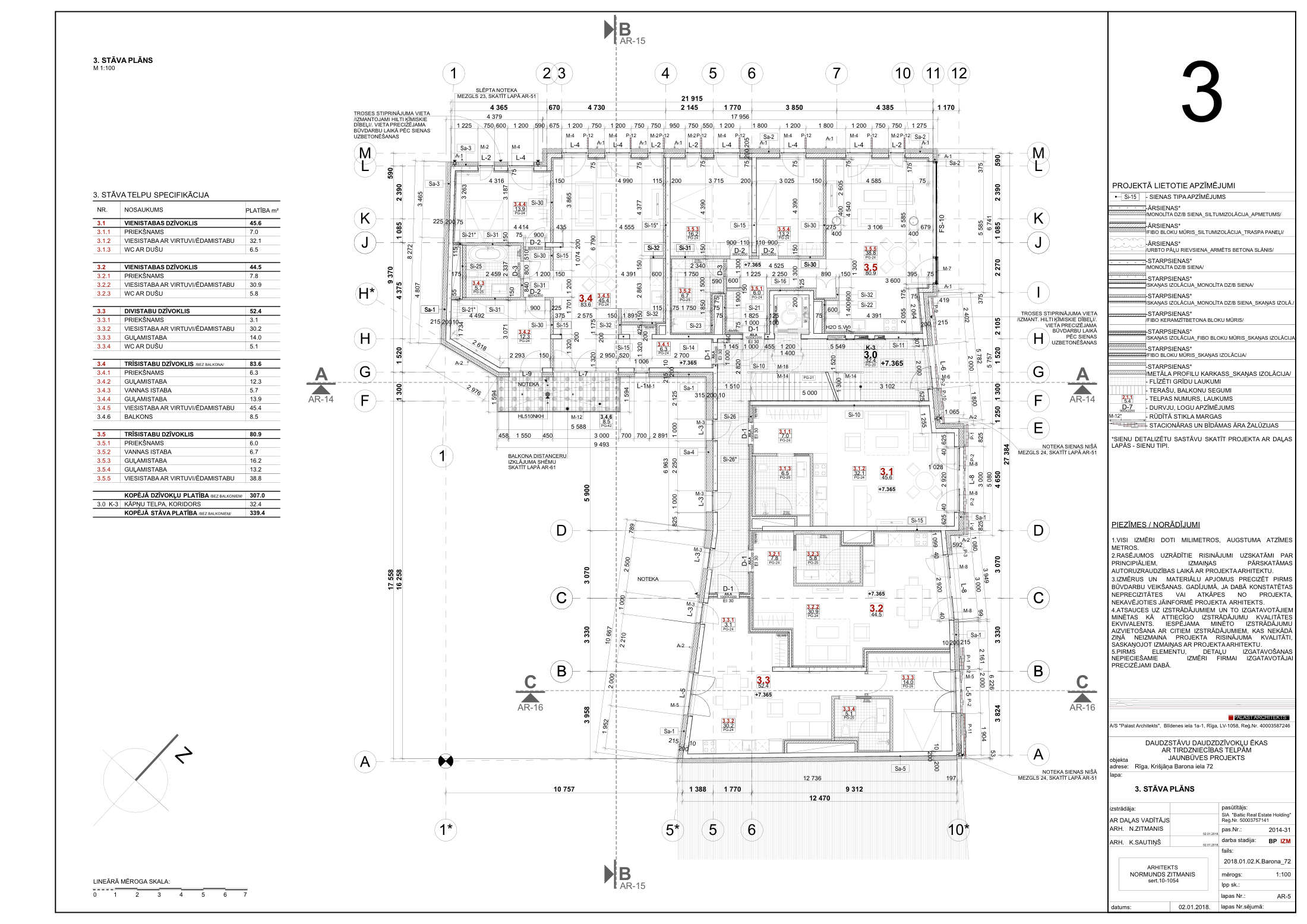 Barona 72 floor plan 3