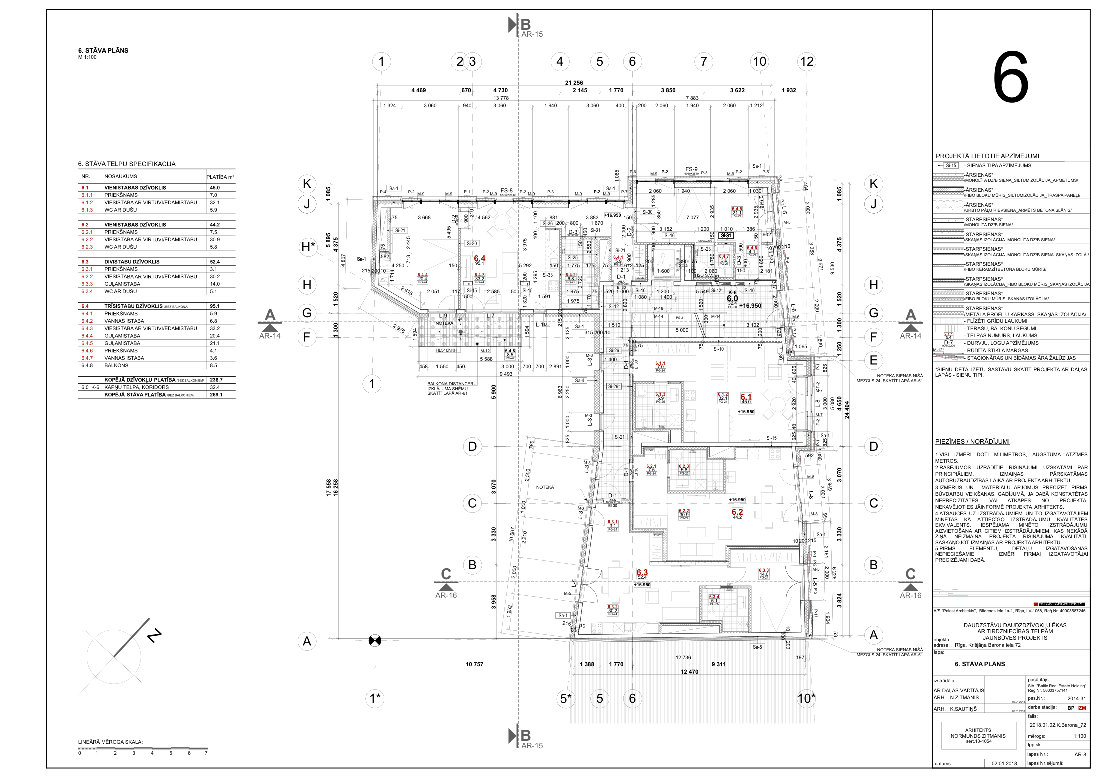Barona 72 floor plan 6